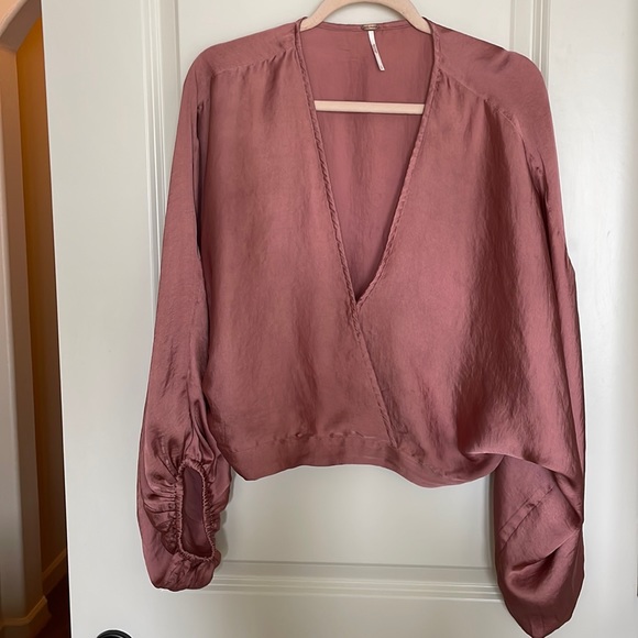 Free People Tops - Rose-colored blouse from Free People